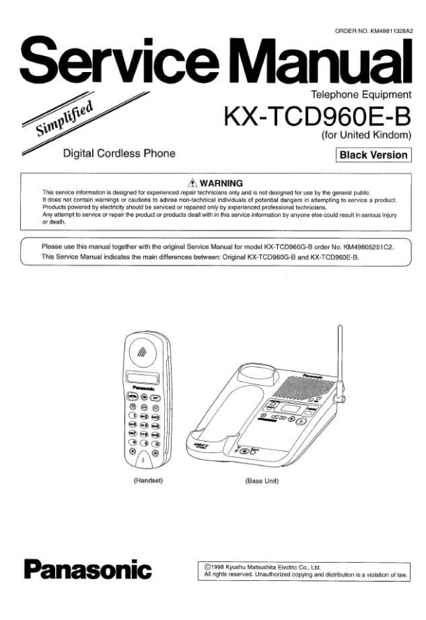 KX-TCD960E-B Sch